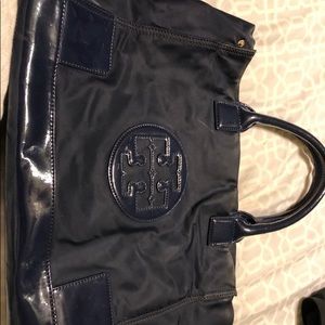 Authentic Tory Burch navy purse